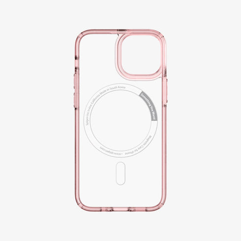 ACS03210 - iPhone 13 Pro Max Case Ultra Hybrid Mag Safe Compatible in white showing the back